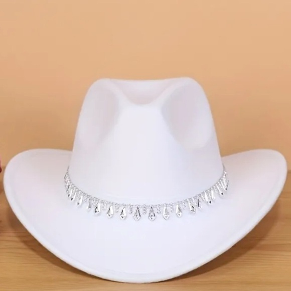 Cowboy hat white New 🤠🤠🤠 - Picture 1 of 3
